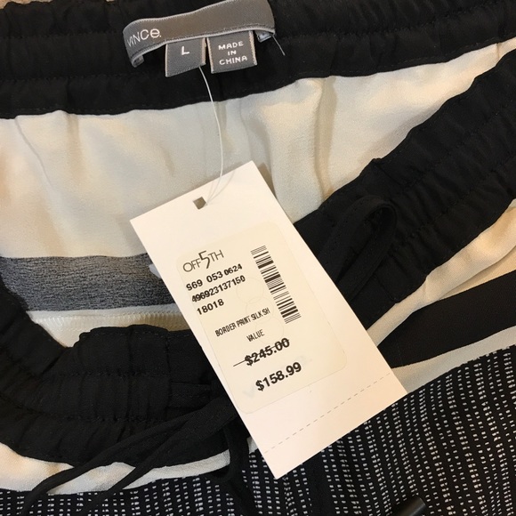 NWT Vince Silk Shorts - Picture 5 of 6